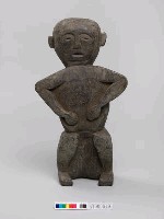 藏品(木刻人像)的圖片